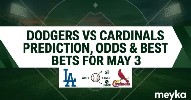 Dodgers vs Cardinals Prediction, Odds & Best Bets for May 3