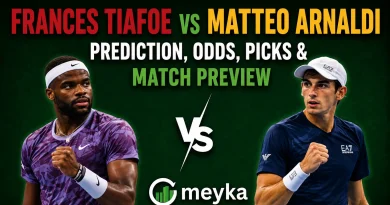 Frances Tiafoe vs Matteo Arnaldi Prediction, Odds, Picks & Match Preview