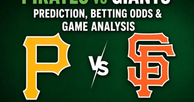 MLB picks Pirates vs Giants prediction, betting odds and game analysis