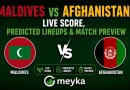 Maldives vs Afghanistan Live Score, Predicted Lineups & Match Preview