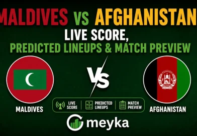 Maldives vs Afghanistan Live Score, Predicted Lineups & Match Preview