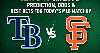 Rays vs Giants Prediction, Odds & Best Bets for Today’s MLB Matchup