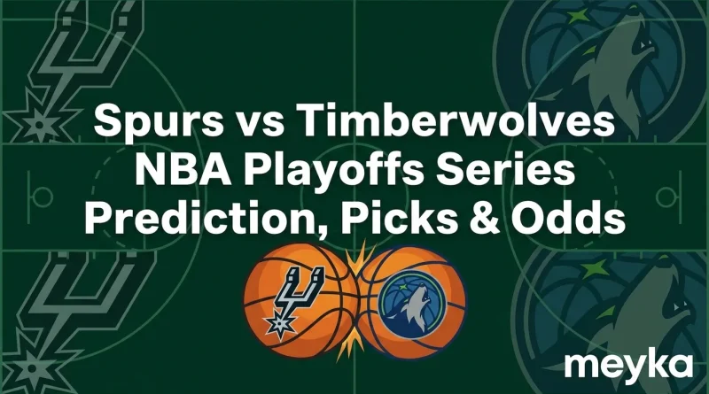 Spurs vs Timberwolves NBA Playoffs Series Prediction, Picks & Odds