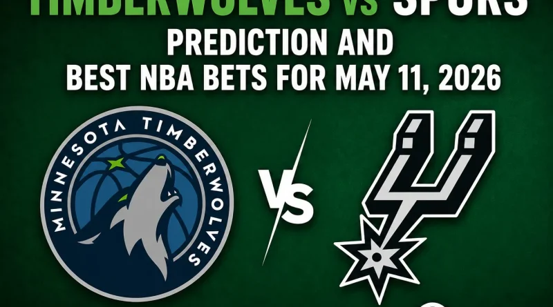 Timberwolves vs Spurs prediction and best NBA bets for May 11, 2026