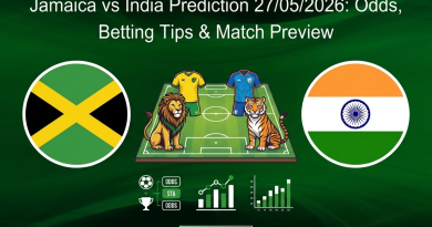 Jamaica vs India Prediction 27/05/2026: Odds, Betting Tips & Match Preview