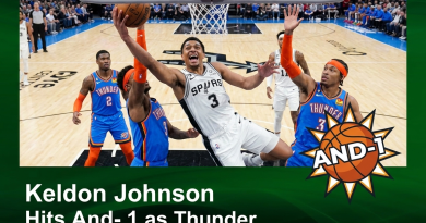 Keldon Johnson Hits And-1 as Thunder Even Series 2-2