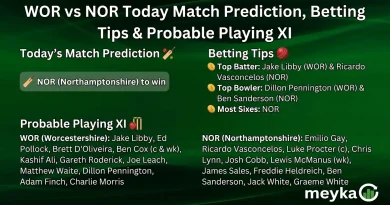 WOR vs NOR Today Match Prediction, Betting Tips & Probable Playing XI